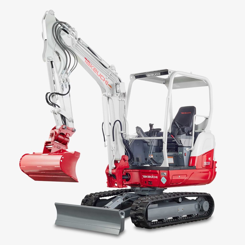 Pala excavadora Takeuchi TB230